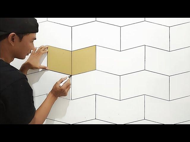 EASY TRICK TO PAINT WALLS WITH SPRAY PAINT || DESIGN ON WALL PAINTING || DECORATION