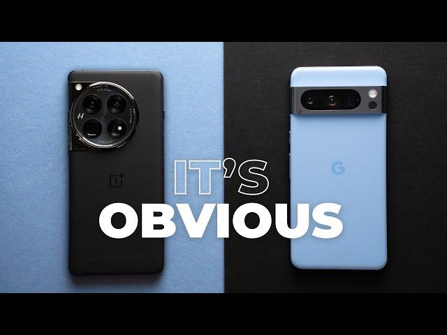 Pixel 8 Pro Vs. OnePlus 12: A CLEAR Winner.