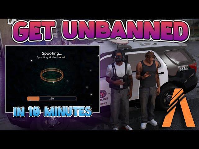 How To Get UNBANNED on ALL FiveM Servers! (CFX Ban) - Permanent Spoofer