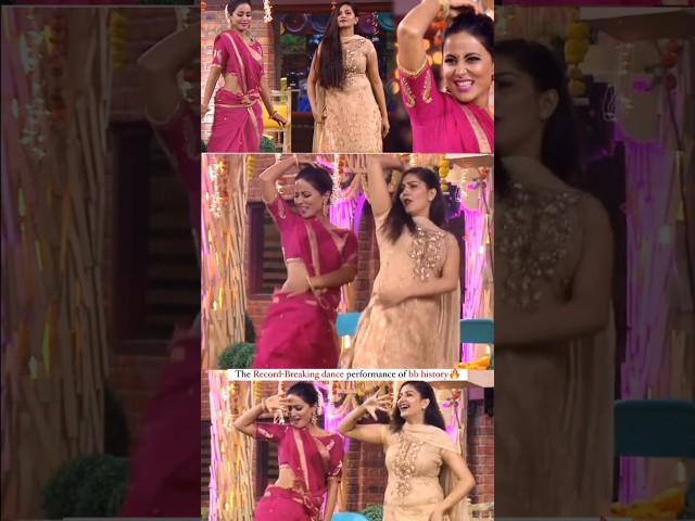 #SapnaChoudhary & #HinaKhan dance at #BiggBoss 11 #newsong #haryanvisongs #sapnadance #viral #shorts