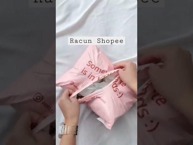 Racun Shopee !! Unboxing Outfit Keren #shorts #racunshopee