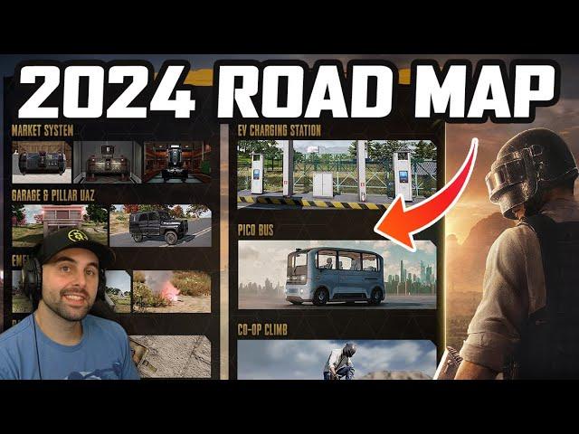 PUBG 2024 ROAD MAP | EMPs, Contracts, Electric Vehicles and More! (New PUBG Update & Features)