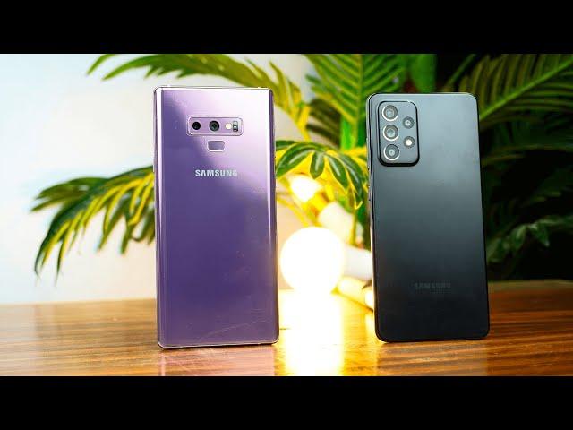 Samsung Galaxy Note 9 VS Galaxy A52 Camera Comparison Test