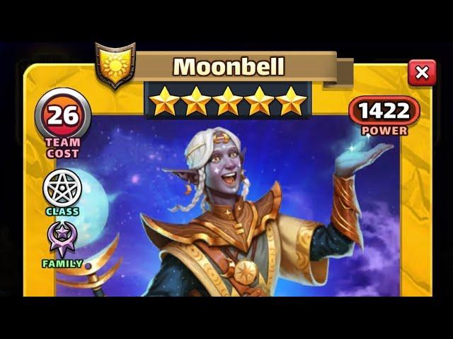 Empires & Puzzles Moonbell New Astral Elf Definately a change of pace for the Elves but is he good?