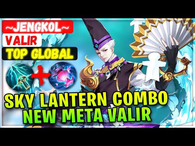Sky Lantern Combo, New Meta Valir [ Top Global Valir ] ~JENGK0L~ - Mobile Legends Emblem And Build