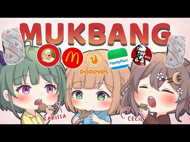 MUKBANG harus abis @KariSharl @CeciliaLieberia