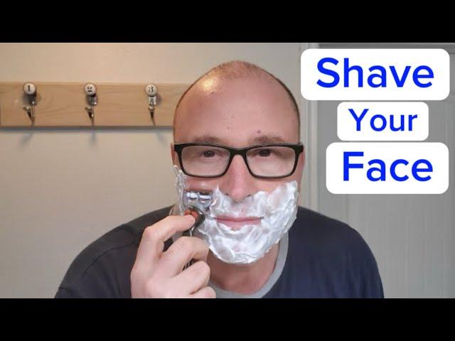 How to Shave Your Face Correctly