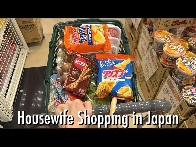 housewife daily shopping at Japanese supermarkets drugstore and goodies stores