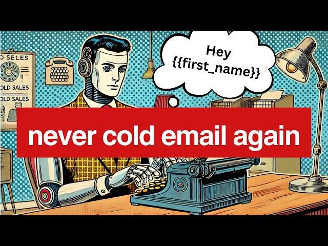 This Cold Email Sales AI Agent Works 24/7 to Bring You New Leads (works around the clock!)