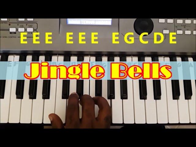 How To Play Jingle Bells. Easy Piano Keyboard Tutorial