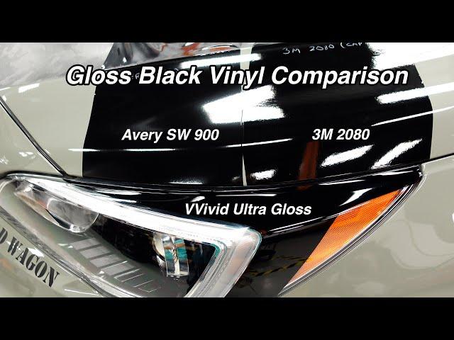 Which Gloss Black Vinyl Looks the Best | Avery vs 3M vs VVivid