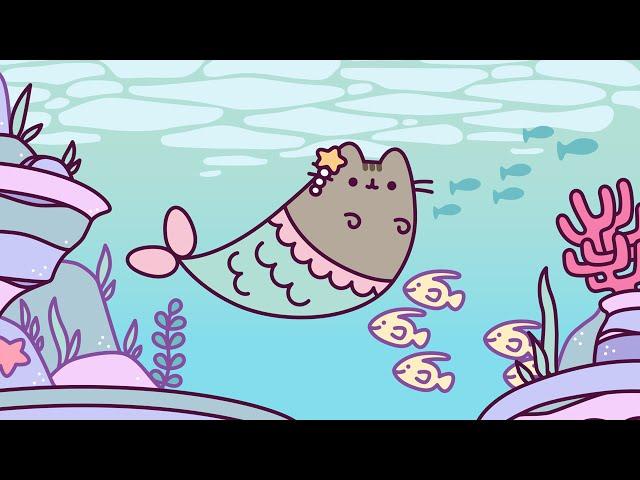 Mermaid Pusheen's Treasure Hunt