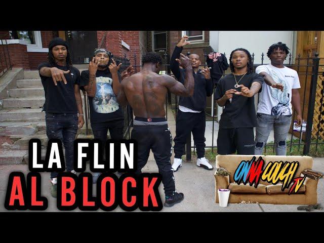 AL Block (La Flin) Hood Vlogs| Gutta Gang Beef Response Blood Money Hood M Block Dad Fight YBC Dul