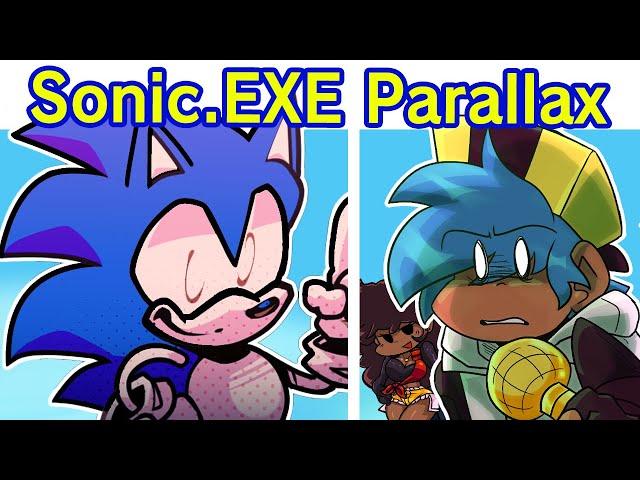 Friday Night Funkin' VS Sonic.EXE - PARALLAX REDEFINED V1 | 3 Songs (FNF Mod) (BF/GF/Tails)