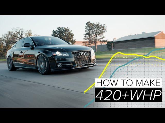 Everything You Need to Make 500hp in a B8 Audi A4