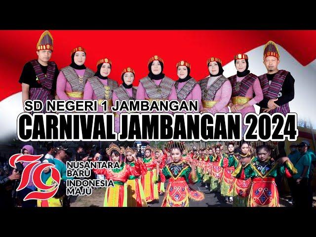 Performance SD NEGERI 1 JAMBANGAN // Carnival Jambangan 2024