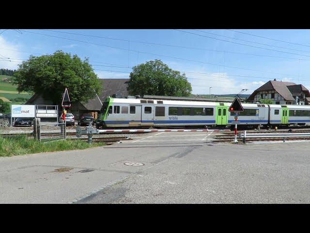 Railroad Crossing - Biglen (CH) - Bahnübergang Dättlig , Passage à niveau