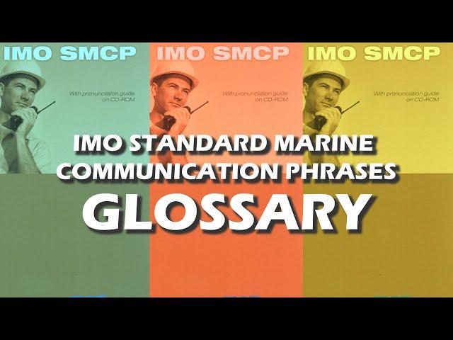 IMO SMCP GLOSSARY full | UASUPPLY