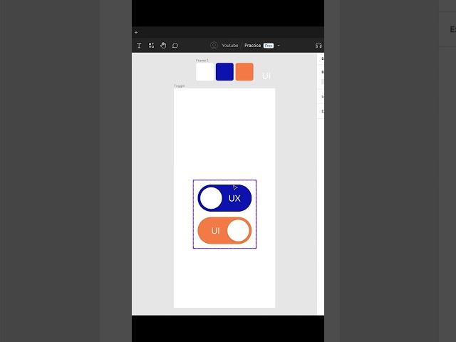 Create interactive toggle Button in Figma