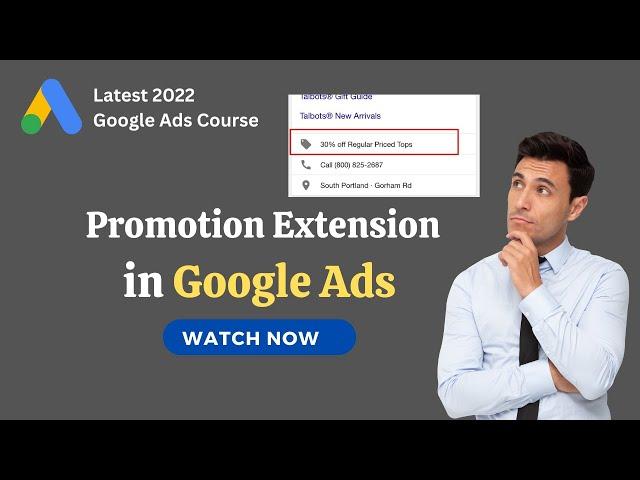 Promotion Extensions google ads | Promotion extensions in PPC (Hindi) | Google Ads Tutorial