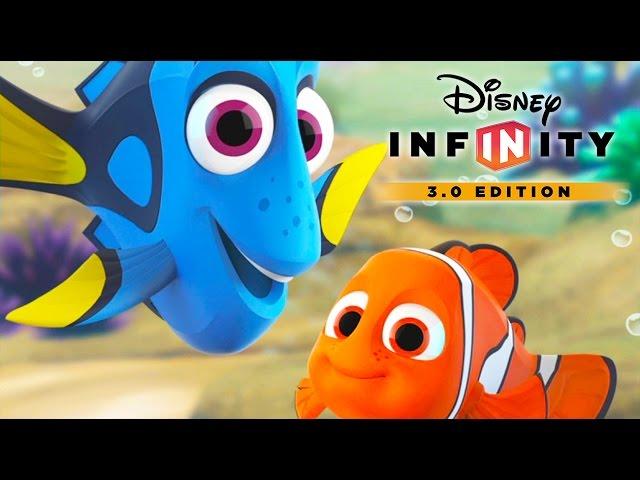 FINDING DORY NEMO Full Game - Fish Cartoon Video Game - PS4 Disney Infinity 3.0