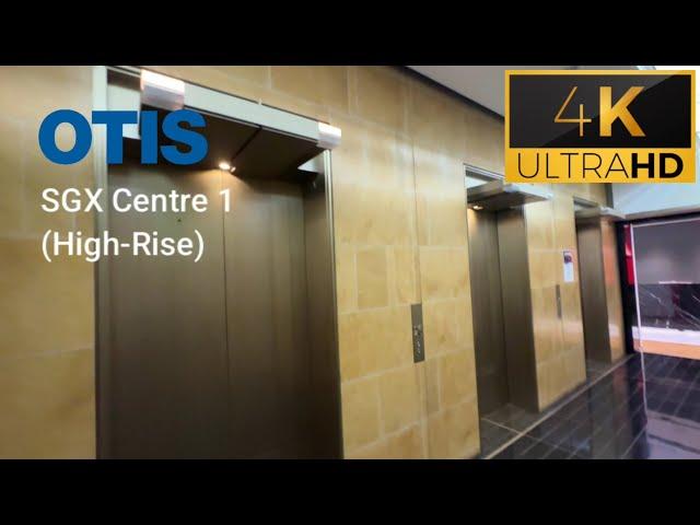 OTIS high-rise lifts at SGX Centre 1