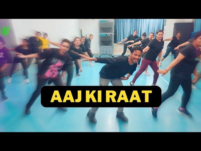 Aaj Ki Raat Zumba  Video | Dance Video | Zumba Fitness With Unique Beats | Vivek Sir