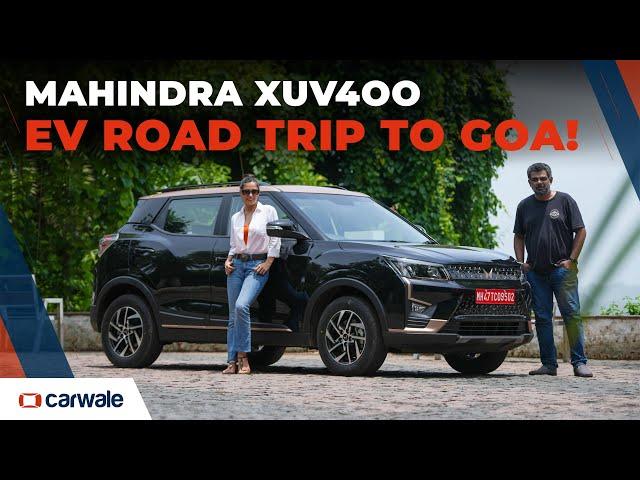 Mahindra XUV4OO - Electric SUV On A Road Trip To Goa | World EV Day (Special Feature) | CarWale