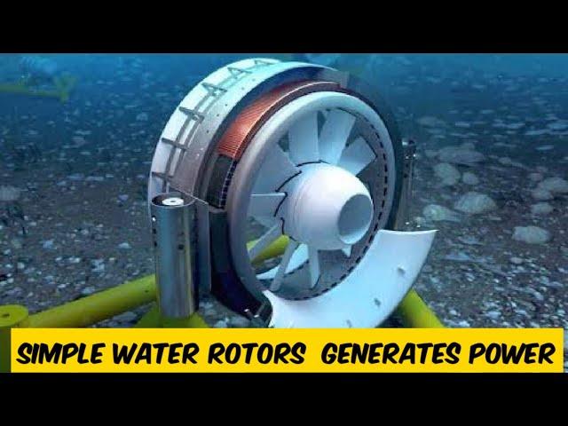 Amazing Waterotor Energy Technologies - Hydroelectric power Productions I NY Tech Insider