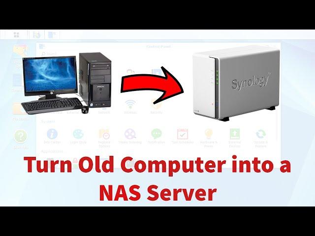 How to Turn Old Computer into a Network Attached Storage (NAS) with Synology!