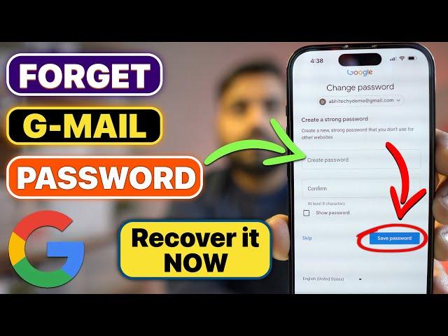 How to Find Forgotten Gmail Password on iPhone?  Recover Forgotten Google Account Password on iPhone