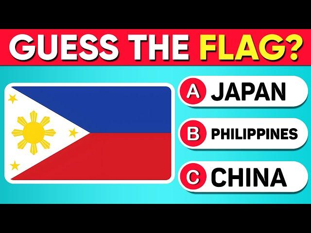 Guess and Learn ALL 53 FLAGS Of ASIA! Flag Quiz