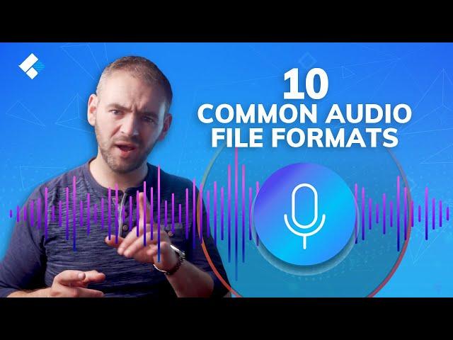 10 Common Audio File Formats