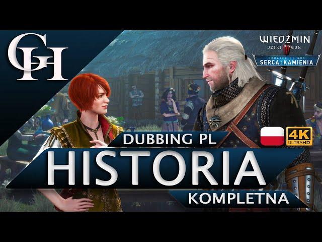 WIEDŹMIN 3: SERCA Z KAMIENIA 4K [ GROWY FILM DUBBING PL ] HISTORIA KOMPLETNA [ FABUŁA Z GRY WYŁ.HUD]