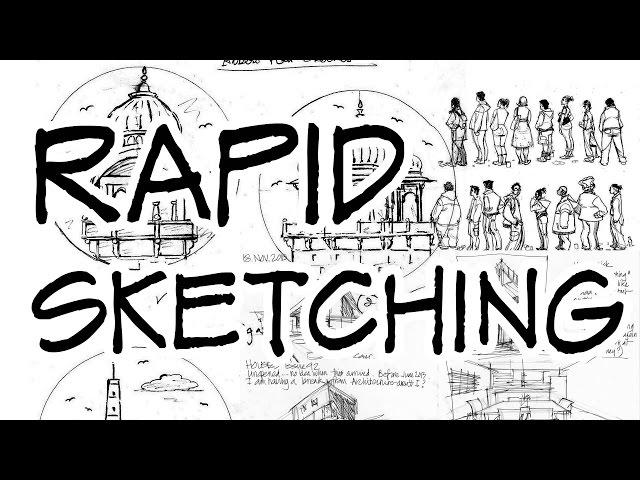 Rapid sketching - Architecture Daily Sketches