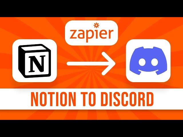 How to Connect Notion to Discord (Zapier Integration)