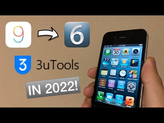 How to downgrade iPhone 4S to iOS 6 in 2022!