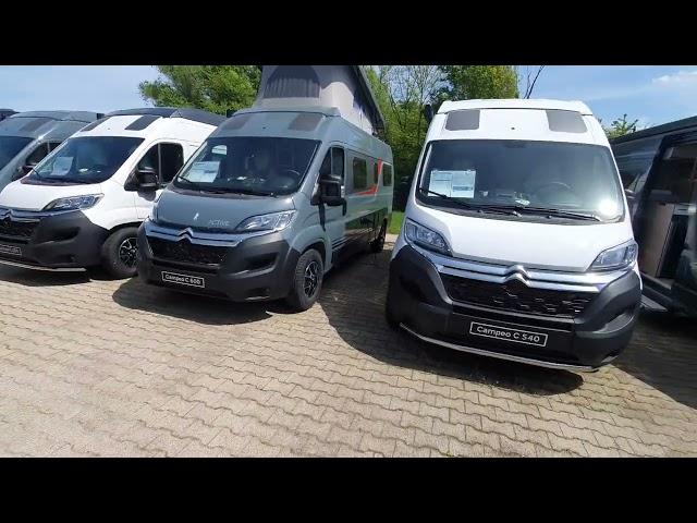 Burstner Campeo Black Forest campervan tour