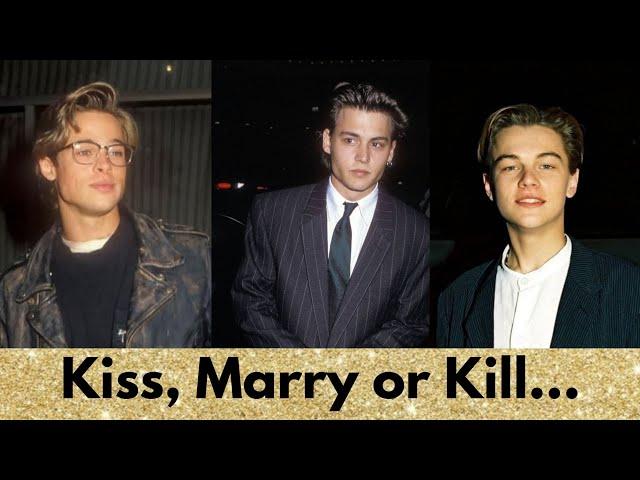 KISS, MARRY OR KILL  Male Celebrities - @pinktok