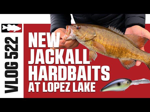 Jared Lintner Fishing the New Jackall Hardbaits at Lopez Lake - Tackle Warehouse VLOG #522