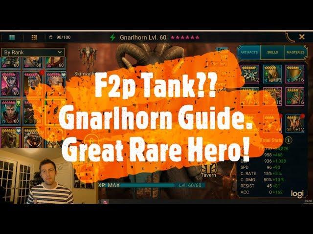 Raid: A Rare Tank Hero, Gnarlhorn Guide