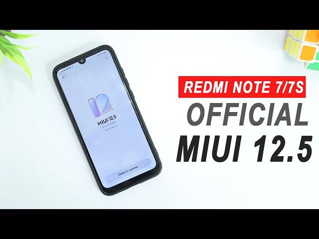 MIUI 12.5 Redmi Note 7/7S | Game Turbo Voice Changer | Official Global Stable V12.5.1.0  Features