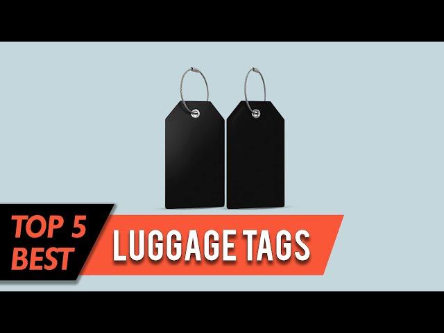 5 Best Luggage Tags | for Suitcases, Bags & Baggage | Review 2023