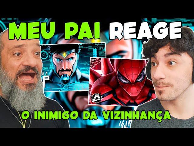 O PETER MORREU MESMO? - HOMEM DE FERRO & HOMEM ARANHA | DROP COLAPSO - REACT