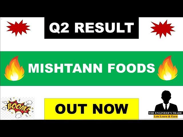 Mishtann Foods Q2 Results 2023 | Mishtann Foods Result | Mishtann Foods Share | Mishtann Foods