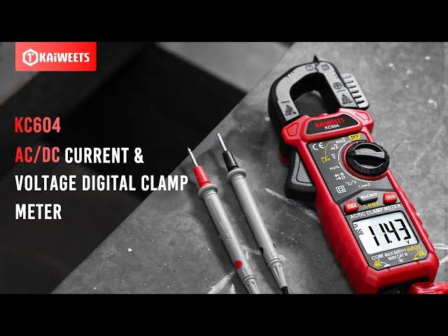 KAIWEETS KC604 Digital Clamp Meter, An Excellent Tool for Any DIY Electrician/Project Person