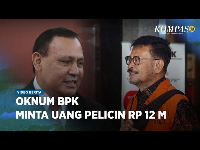 Syahrul Yasin Limpo Akui Setor ke Firli Bahuri Rp 1,3 Miliar