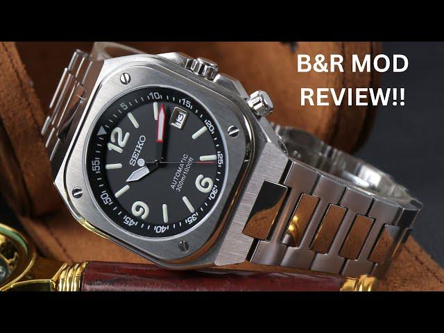 Seiko Bell & Ross MOD Review #seikomod #watchreviews