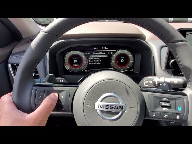 2021 Nissan Rogue Platinum Digital Display