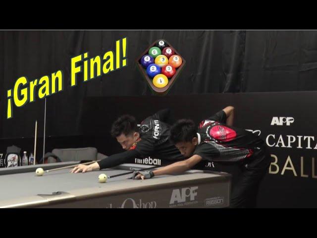 Gran Final - Niño de 16 años Albert Manas vs Ko Pin Yi - Abierto de Bola 9 TE Capital 2023 - Bola 9